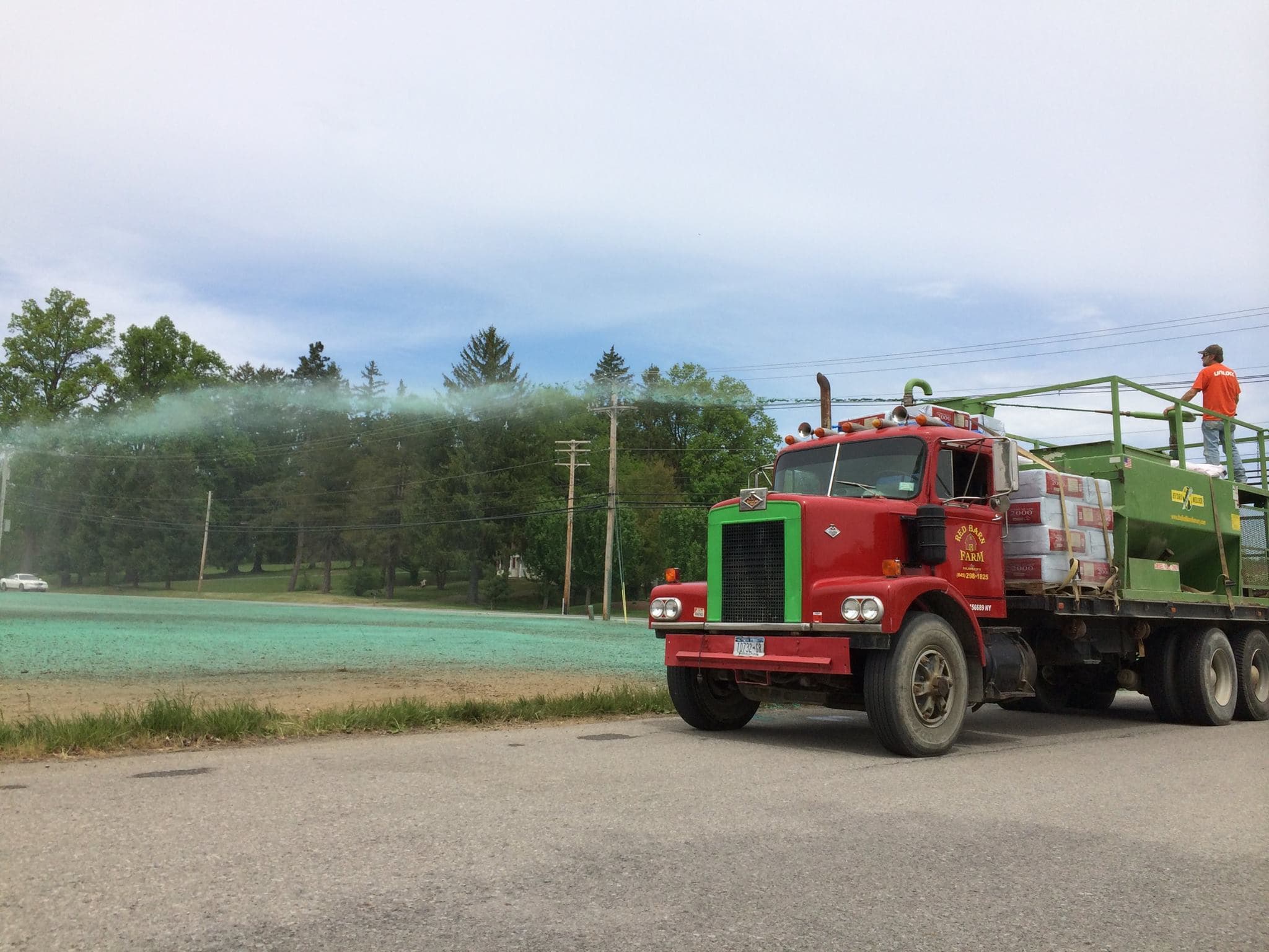 Hydroseeding